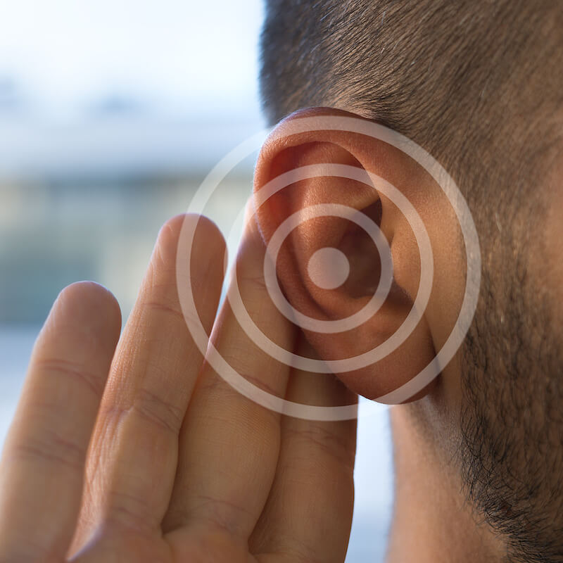 hearing loss visualized